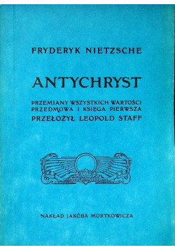 Antychryst Reprint