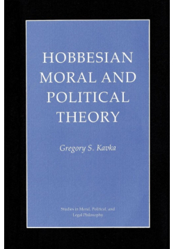 Hobbesian Moral and Political Theory