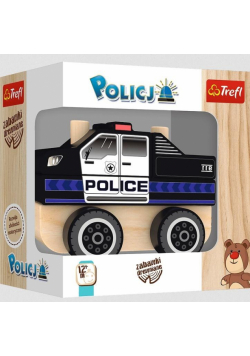 Zabawka drewniana - Policja TREFL