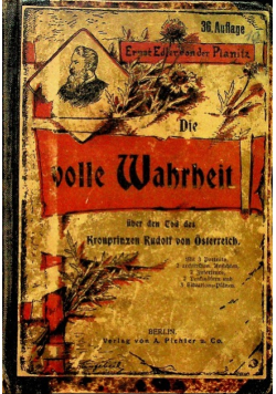 Die volle wahrheit 1889 r.