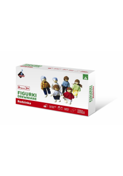 Figurki drewniane - rodzina