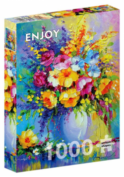 Puzzle 1000 Bukiet letnich kwiatów