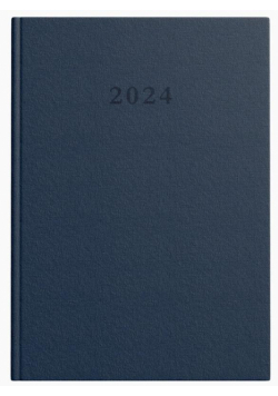 Kalendarz 2024 książkowy A5 Standard DTP granatowy