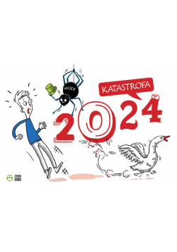 Kalendarz ścienny 2024 Komiks