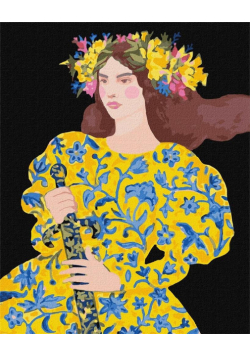 Malowanie po numerach - Odwaga 40x50cm