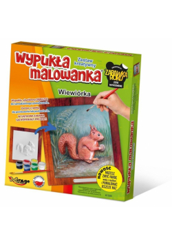 Wypukła malowanka Leśne - Wiewiórka