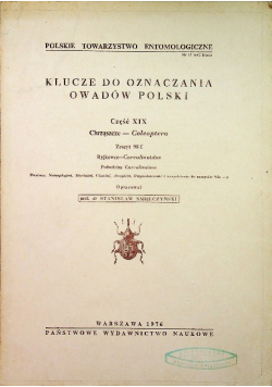 Klucze do oznaczania owadów Polski Część XIX Zeszyt 98f