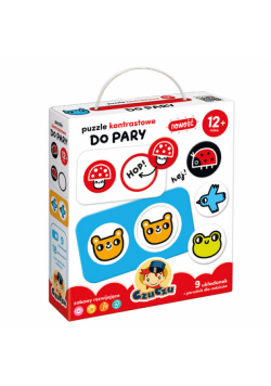 CzuCzu Puzzle kontrastowe Do pary