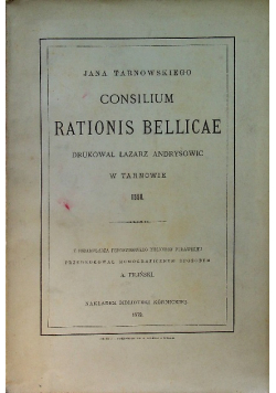 Consilium Rationis Bellicae 1879 r.