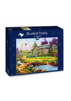 Puzzle 1500 Kolorowa chatka