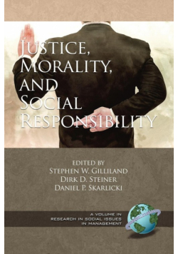Justice, Morality, and Social Responsibility (PB)