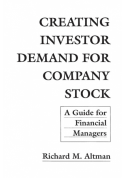 Creating Investor Demand for Company Stock
