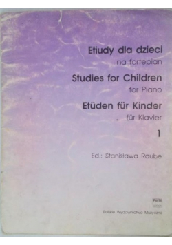 Etiudy dla dzieci na fortepian 2