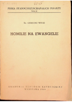 Homilie na ewangelie
