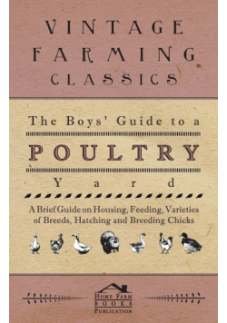 The Boys' Guide to a Poultry Yard - A Brief Guide on Housing, Feeding, Varieties of Breeds, Hatching and Breeding Chicks