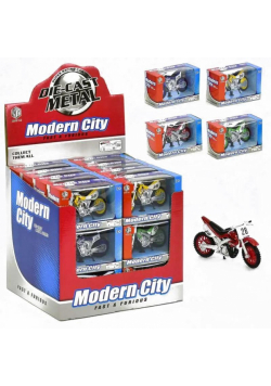 Motocykl crossowy metalowy MIX