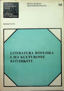 Literatura rosyjska i jej kulturowe konteksty