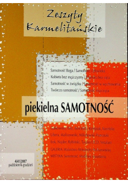 Zeszyty Karmelitańskie Nr 4 Piekielna Samotność