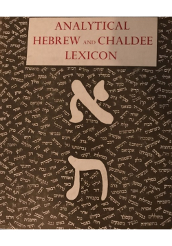 Analytical hebrew and chaldee lexicon
