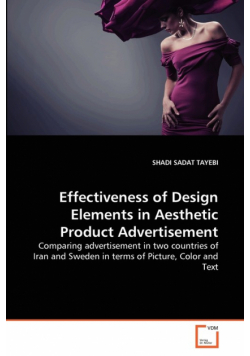 Effectiveness of Design Elements in Aesthetic Product Advertisement