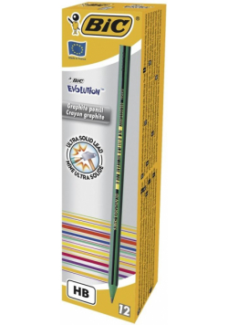 Ołówek Evolution bez gumki (12szt) BIC