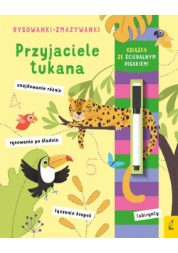 Rysowanki-zmazywanki Przyjaciele tukana