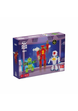 Klocki Plus-Plus Basic Zestaw Z Robotami 170el