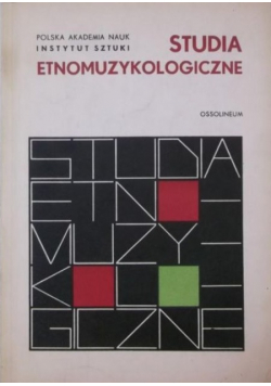 Studia etnomuzykologiczne