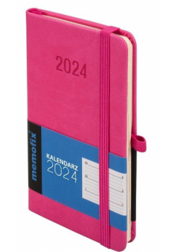 Kalendarz 2024 Memo A6 TDW różowy