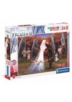 Puzzle 24 Maxi Super Kolor Frozen 2