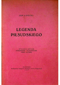 Legenda Piłsudskiego 1922 r.