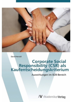 Corporate Social Responsibility (Csr) ALS Kaufentscheidungskriterium