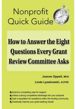 How to Answer the Eight Questions Every Grant Review Committee Asks