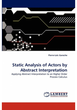 Static Analysis of Actors by Abstract Interpretation