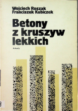 Betony z kruszyw lekkich Roszak