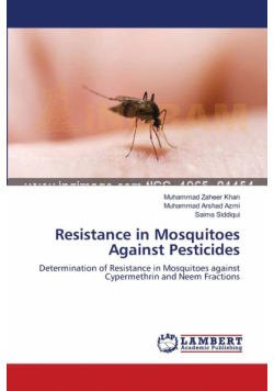 Resistance in Mosquitoes Against Pesticides