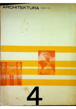 Architektura nr 4 / 1965