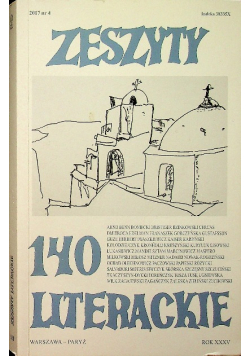 Zeszyty literackie Nr 140