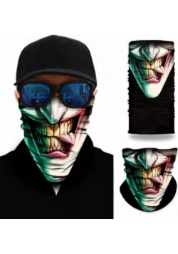 Chusta bandana antybakteryjna - Joker