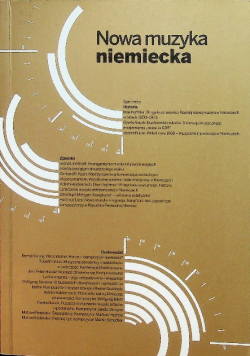 Nowa muzyka niemiecka