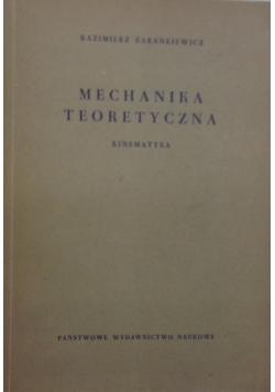 Mechanika teoretyczna kinematyka