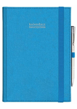 Kalendarz nauczyciela 2023/24 A5 tyg. Kraft nieb.