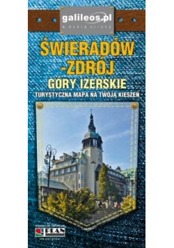 Mapa kieszonkowa - Świeradów Zdrój, Góry Izerskie
