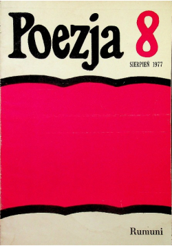 Poezja Nr 8 / 1977