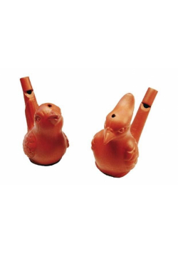 Ceramiczny gwizdek ptaszek