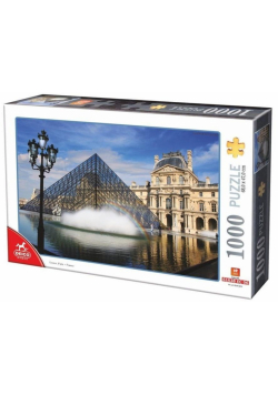 Puzzle 1000 Francja, Paryż - Luwr