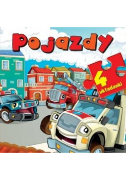 4 układanki - Pojazdy