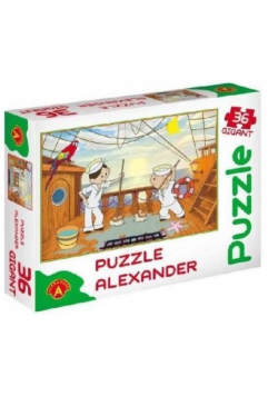 Puzzle 36 Gigant Bolek i Lolek Marynarze Nowe
