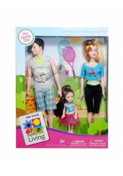 Lalka z rodziną