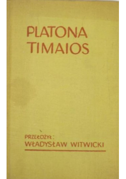 Platona Timaios i Kritias
